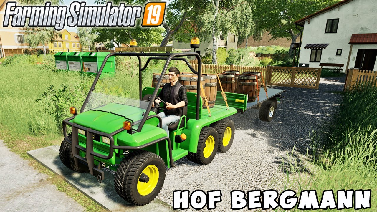 Milk processing, butter sale, making grass silage | Hof Bergmann | Farming simulator 19 | ep #10