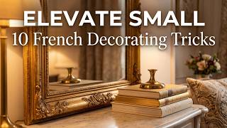 10 French Decorating Tricks That Instantly Elevate Small Homes