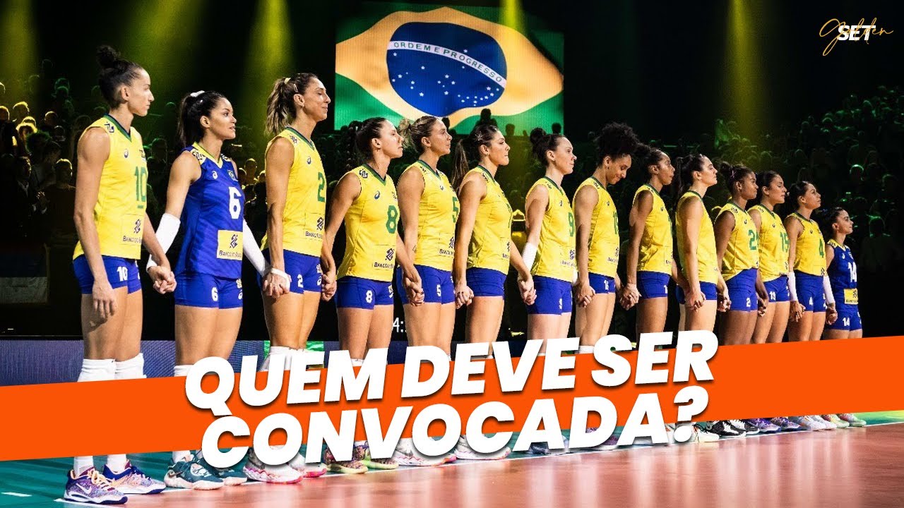 Quais são as MELHORES JOGADORAS para a SELEÇÃO feminina de 2023? - Golden  Set #485 