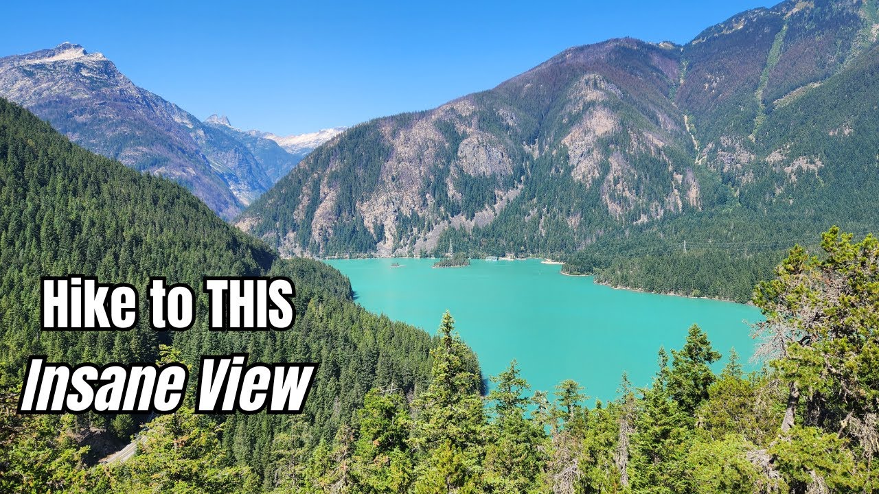 Thunder Knob, North Cascades | Stunning Diablo Lake Viewpoint