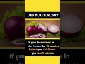 Stop Crying While Cutting Onions! Try This Trick! 🧅❄️#OnionHack #KitchenTips #LifeHacks #CookingTips