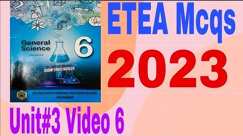 Class 6th Unit 3 Balanced Diet mcqs #mcqs #science #test #preparation