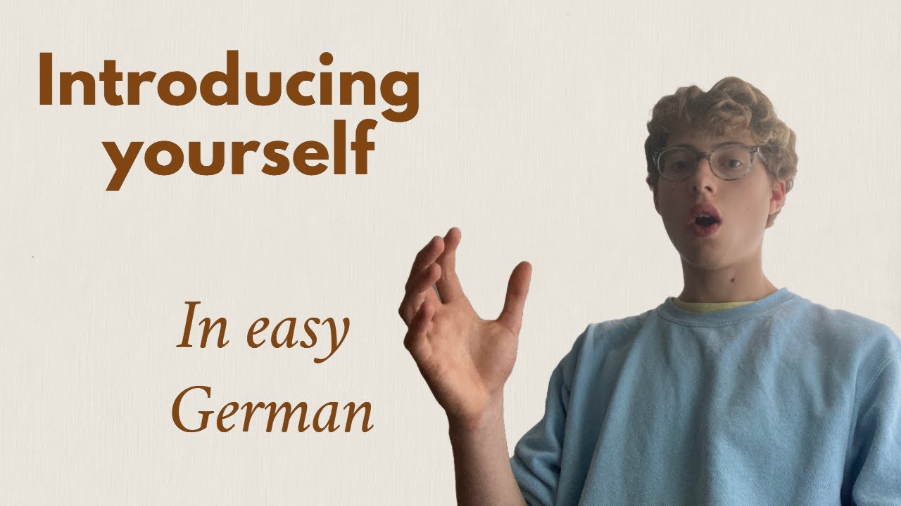 Sich vorstellen (A2/B1 German Comprehensible Input)