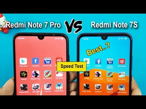 Redmi Note 7S vs Redmi Note 7 Pro Speed Test & Hardware Comparison || Which  Should You Buy?