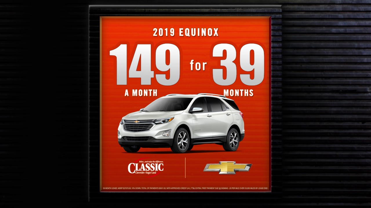 Equinox up to 21 off msrp classic chevy sugar land youtube