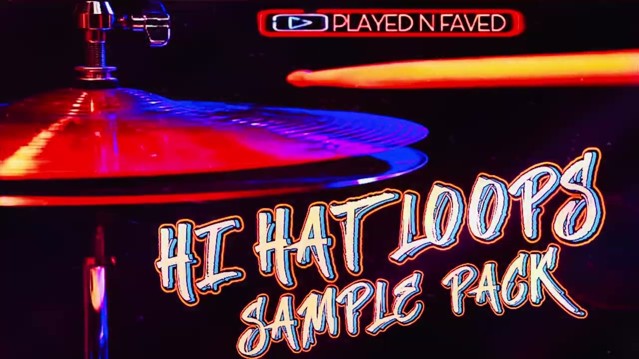 Hi Hat Loops Sample Pack ( Free To Use Sounds )
