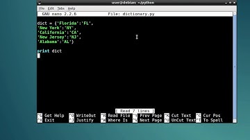 Python Series: Lesson 7 - Dictionaries