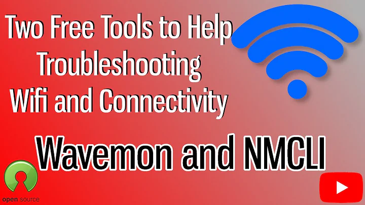 Wavemon and NMCLI, two free, open source tools for troubleshooting wifi connectivity in the shell.