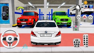 New White✨️ BMW at Luxury Car Workshop! 🤍🚗 | 3D Car Driving Game screenshot 1