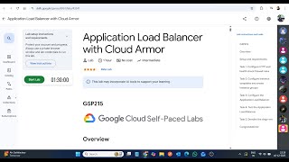 क्लाउड आर्मर के साथ एप्लीकेशन लोड बैलेंसर || लैब सॉल्यूशन || गूगल क्लाउड आर्केड 2025 screenshot 3