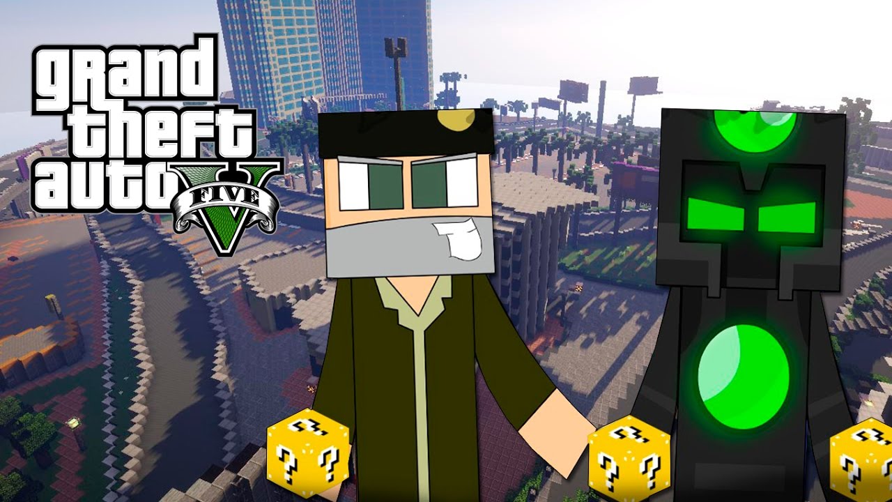 GTA V LUCKY BLOCKS!! CASA DE FRANKLIN Y CHOP! Willyrex Vs sTaXx