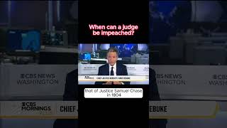 When Can a Supreme Court Justice Be Impeached? #SCOTUS #Impeachment #Shorts