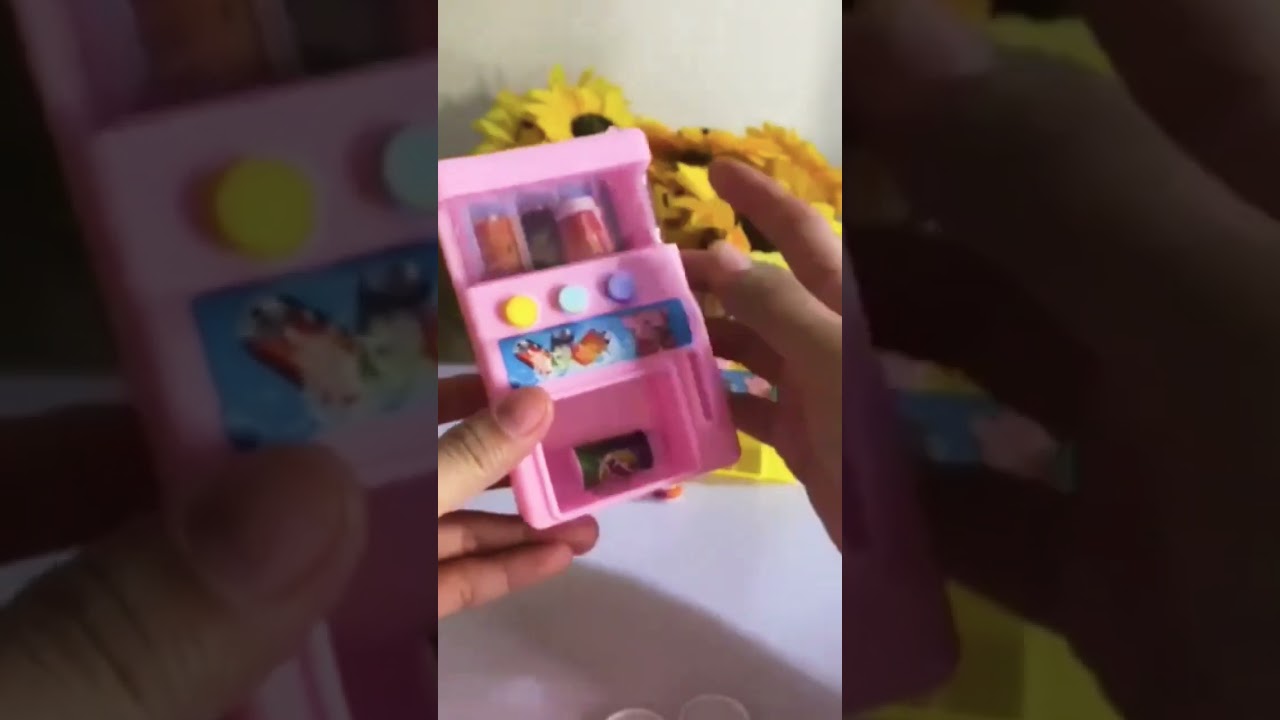 Just For Fun How To Play This Cute Little Mini Piggy Pig Pink Vending Machine 