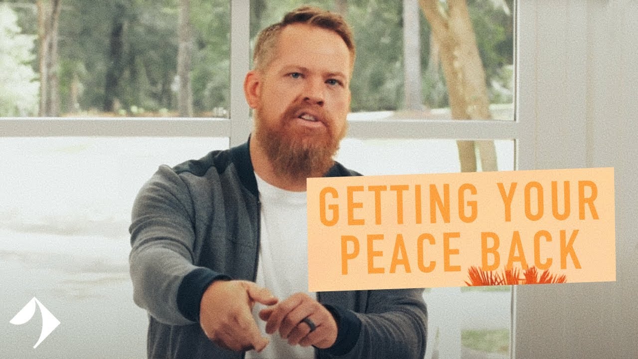 Getting Your Peace Back | Journey Summer: Part 1