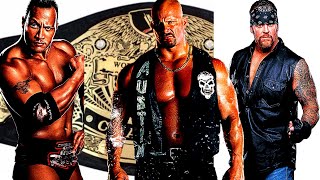 WWE 2K20 Undertaker Vs The Rock Vs Stone Cold Steve Austin Undisputed WWE Championship