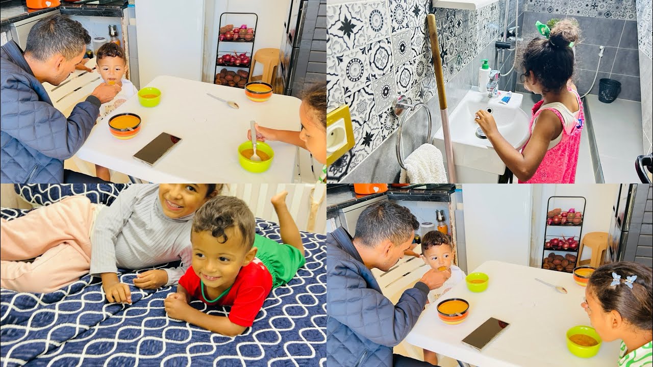 تاني يوم المدرسة كل طاقة إجابية ليقال العصيدة باردة احط ايدو فيها