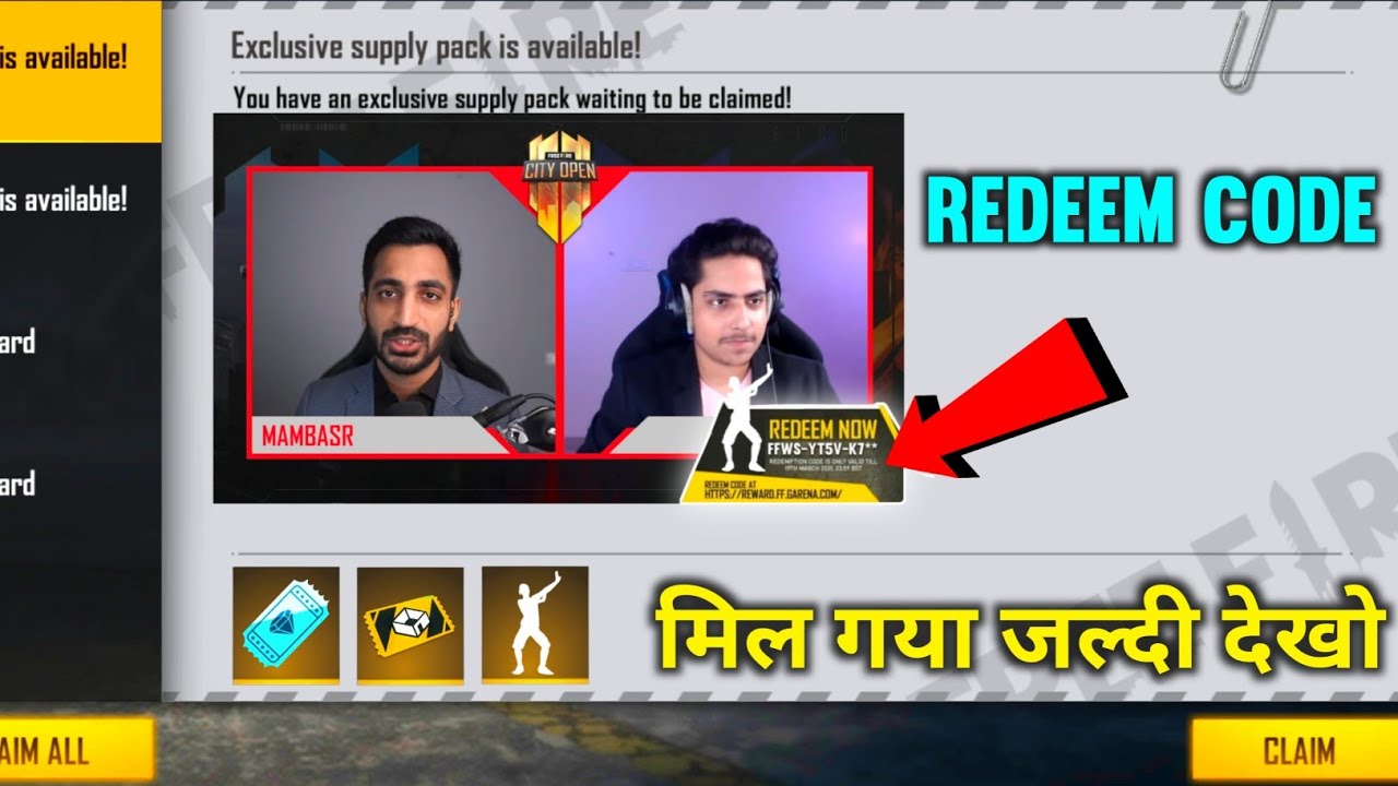 CITY OPEN GRAND FINAL REDEEM CODE 🤯