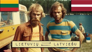 Latvian vs Lithuanian | Can they understand each other? | Episode 1