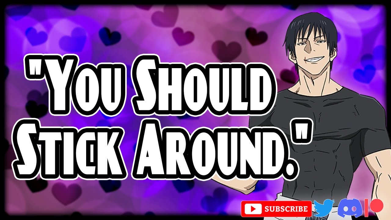 First Kiss with Toji - (JJK) - Anigomi Character Audio