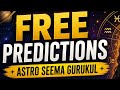 Free Live Consultation with Astro Seema Gurukul #Astrology#Numerology#Jyotish