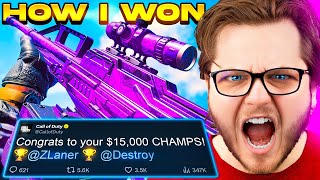 I WON a $15,000 Warzone Tournament With This Class Setup! 😱