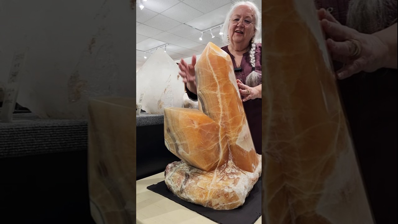 BIG Orange Calcite! 