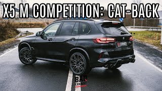 BMW X5 M COMPETITION 2021 (F95) | Baq Exhaust | Loud Cat-back sound with valves | OPF/GPF delete