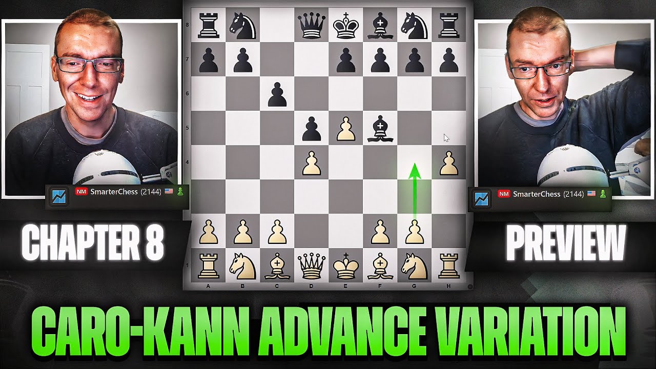 How to play the Caro-Kann Advance Variation #chess #chesstok