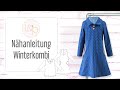 Nähanleitung lillesol Winterkombi- ein Kleid mit Knopfleiste nähen