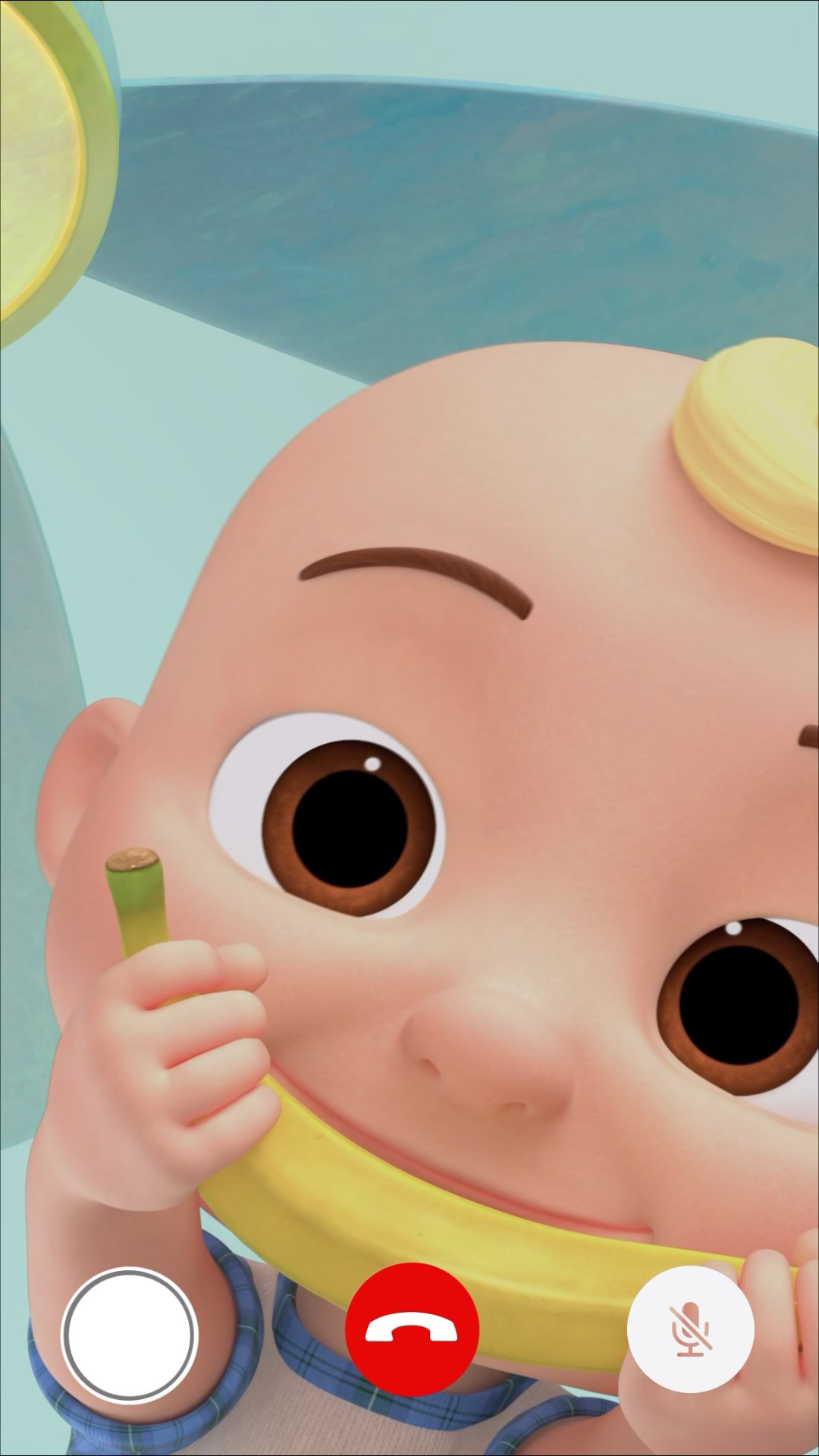 Ring Ring! JJ's FaceTimes with a Banana ?! #silly #cocomelon #shorts