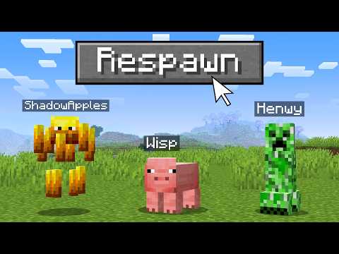 Minecraft, But You Respawn as a Random Mob...