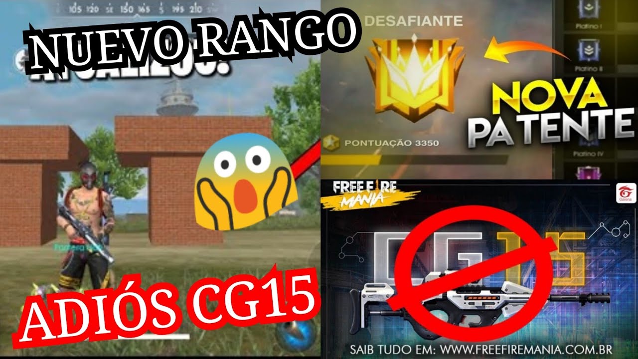 ADIÓS AL ARMA CG15 EN FREE FIRE / NUEVO RANGO MAESTRO EN FREE FIRE video phone beyonce mp3