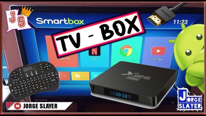 Decodificador de TV por Internet X96Q PRO Android 10,0, Smart TV Box UHD 4K  de Irfora