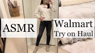 【ASMR】WALMART Try on Haul |  8 Affordable Tops |  Soft Spoken screenshot 5