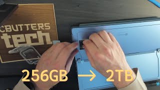 Surface Pro 9 SSD Upgrade Guide -  I went from 256GB to 2TB!