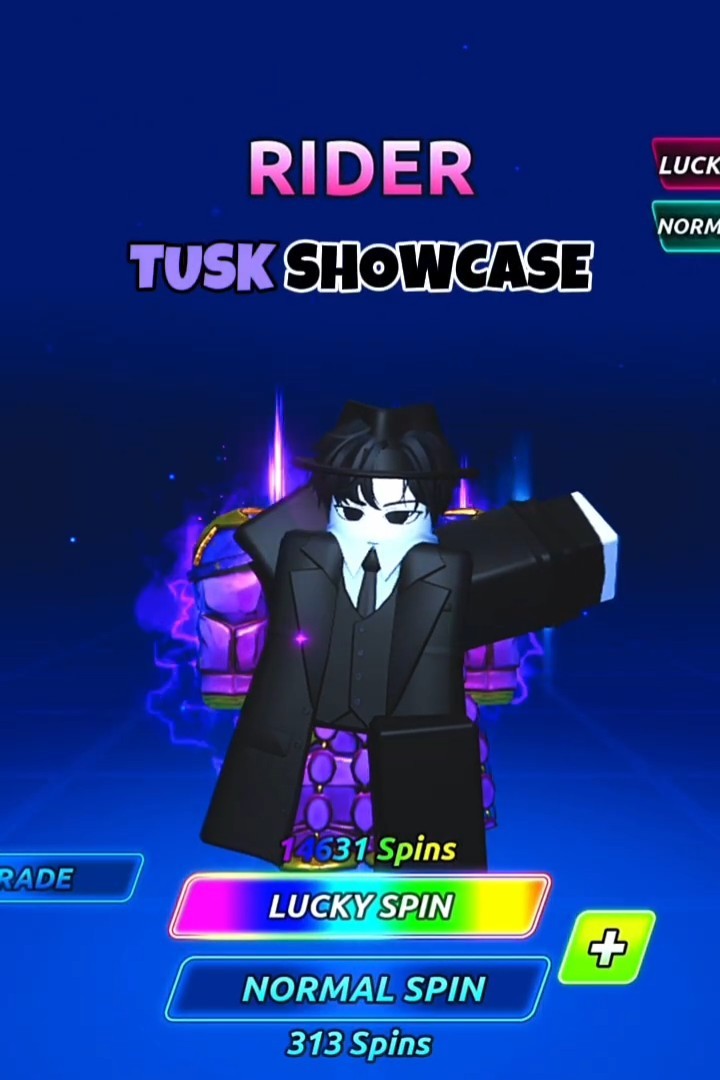 Johnny Joestar Tusk showcase Anime Final Quest #roblox #jjba