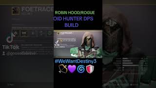 Goose's Galvanized Gadgets Ep. 1 - The Robin Hood/Rogue Void Hunter Build #Destiny2 #buildcraft