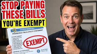 🚨 Seniors STOP Paying These 5 Bills — You're Legally EXEMPT After 63 (Most Don't Know)