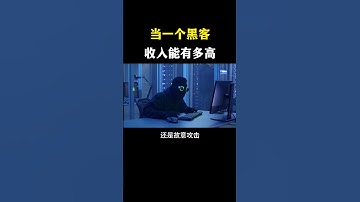 黑客的收入有多高？#网络安全 #黑客 #计算机 #熱門 #程序员 #电脑 #hacker #computer #cybersecurity #chatgpt