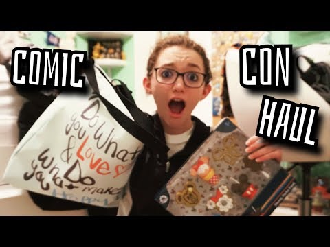 disney-comic-con-haul!-pins,-disney-food,-and-retro-merchandise!-rare-&-limited-edition