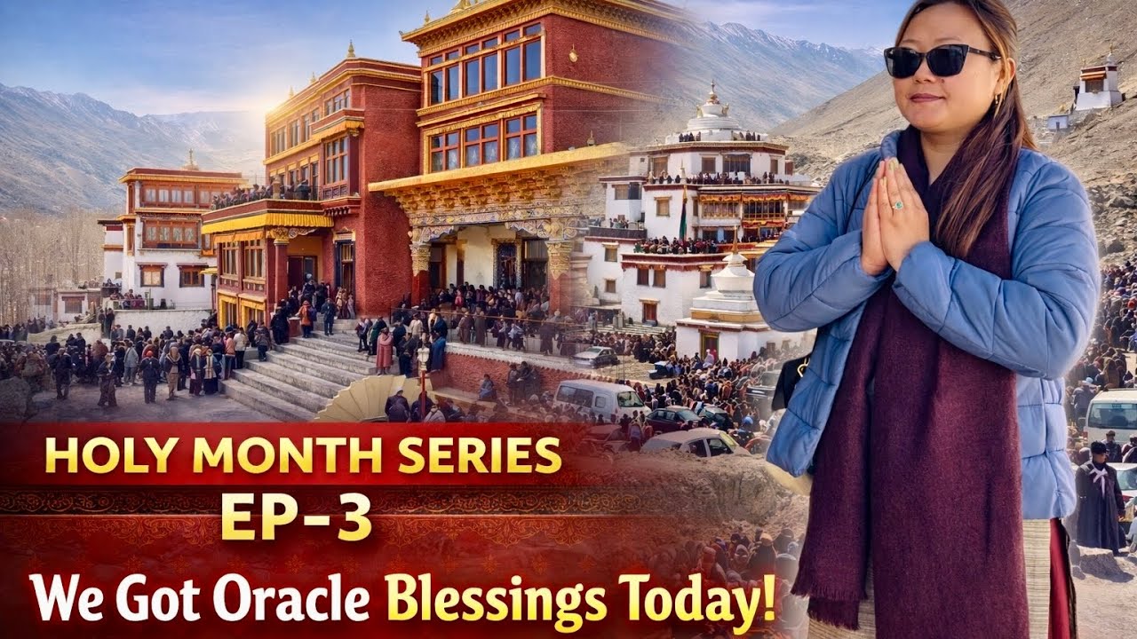 We Got Oracle Blessings Today🙏🏼EP-3 #vlog19 #angmolhubang #holymonth #ladakhivlogger 