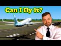 Real B737 Pilot Plays Flight Simulator for the First time