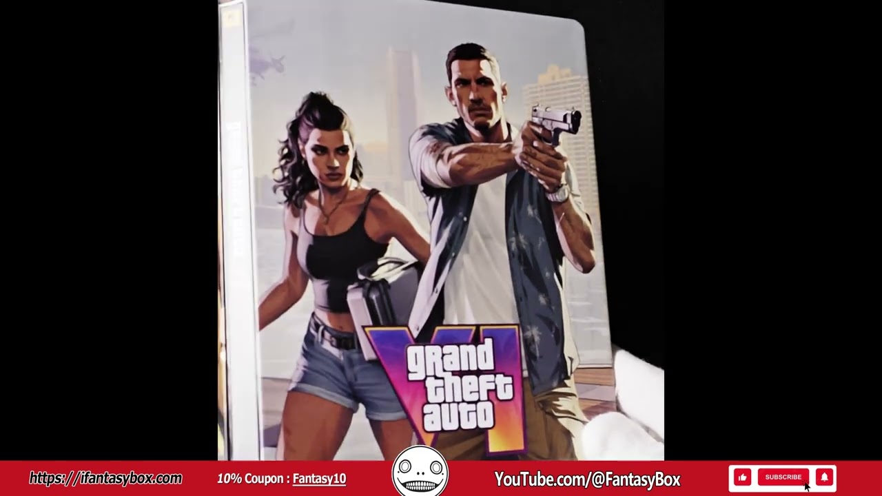 Grand Theft Auto VI GTA666 2nd Edition Steelcase FantasyBox