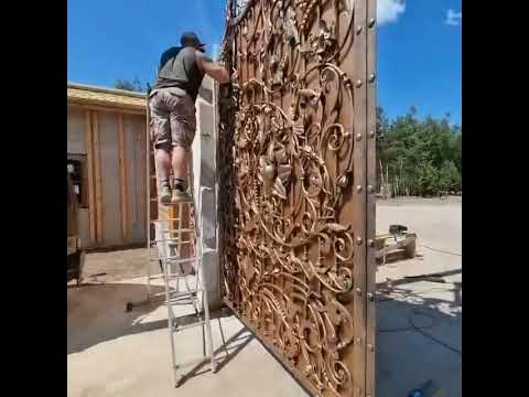 Зачётные ворота по дизайнерскому проекту. #Landorra ...