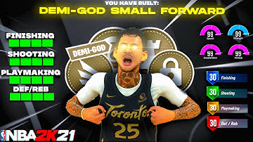 SMALL FORWARD BUILD NBA 2K21! BEST SMALL FORWARD BUILD NBA 2K21! 55+ BADGE UPGRADE SMALL FORWARD!