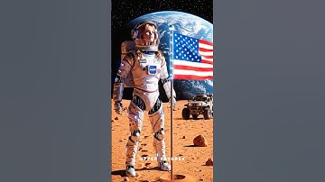 First AI Robot on Moon 🤖 Futuristic Space Mission 🚀 #robot  #moonlanding #spaceexploration #nasa