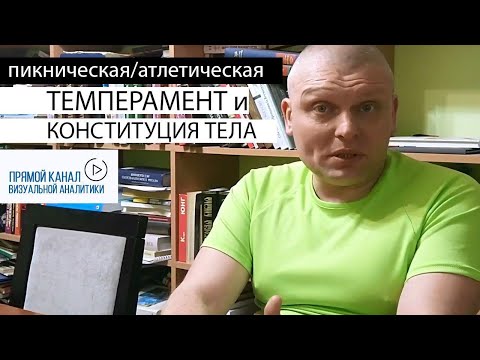 Визуальная аналитика. Конституциональная типология Э. Кречмера.