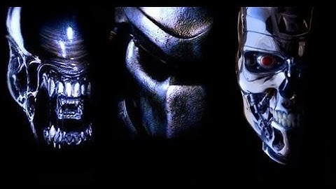 Alien vs Predator vs Terminator Trailer(stopmotion)