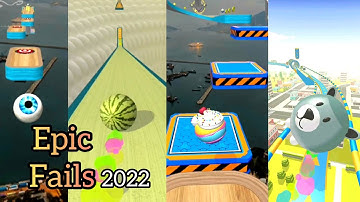 Epic Fails 2022 in Going balls 🆚 Action Ball Gameplay// Walkthrough, Android, ios