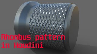 Rhombus pattern in Houdini tutorial Net Worth
